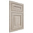 Shiloh Cabinetry Flush Inset Kendall Walnut Plain Cut Seagull Door