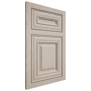 Shiloh Cabinetry Flush Inset Kendall Walnut Plain Cut Seagull Door