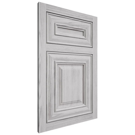 Shiloh Cabinetry Flush Inset Kendall Walnut Plain Cut Stratus Door