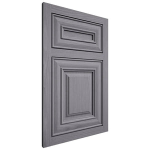 Shiloh Cabinetry Flush Inset Kendall White Oak Plain Cut Cadet Door