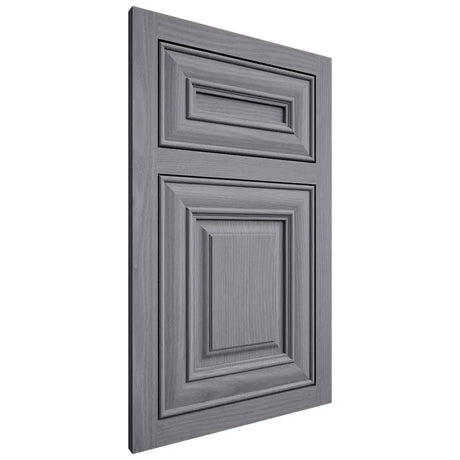 Shiloh Cabinetry Flush Inset Kendall White Oak Plain Cut Cadet Door