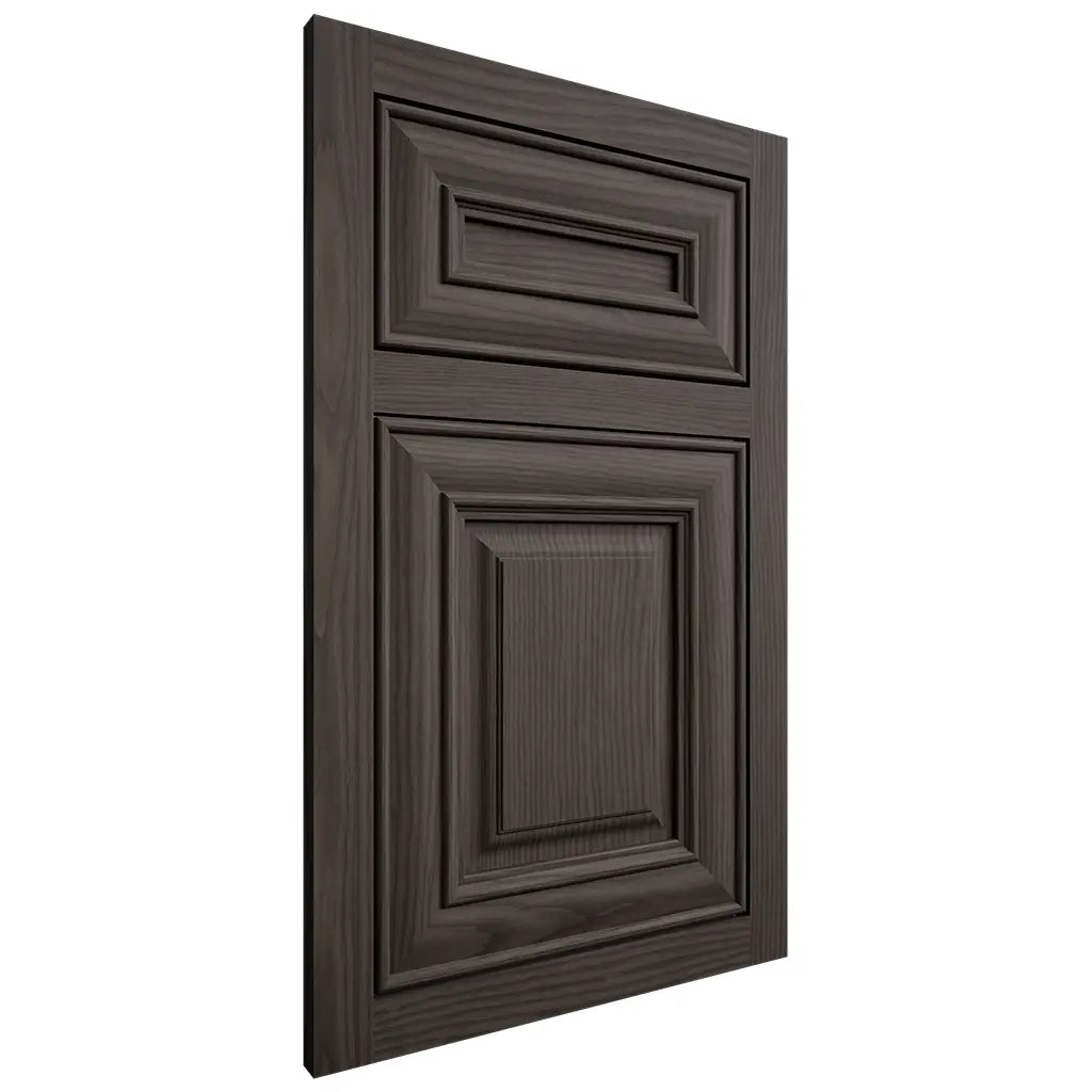 Shiloh Cabinetry Flush Inset Kendall White Oak Plain Cut Creekside Door