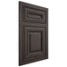 Shiloh Cabinetry Flush Inset Kendall White Oak Plain Cut Creekside Door
