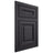 Shiloh Cabinetry Flush Inset Kendall White Oak Plain Cut Harbor Door