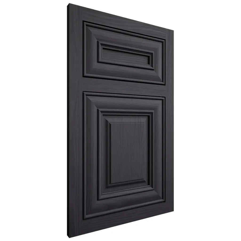 Shiloh Cabinetry Flush Inset Kendall White Oak Plain Cut Harbor Door