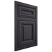 Shiloh Cabinetry Flush Inset Kendall White Oak Plain Cut Harbor Door