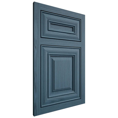 Shiloh Cabinetry Flush Inset Kendall White Oak Plain Cut Hudson Door