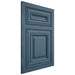 Shiloh Cabinetry Flush Inset Kendall White Oak Plain Cut Hudson Door