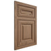 Shiloh Cabinetry Flush Inset Kendall White Oak Plain Cut Medium Door