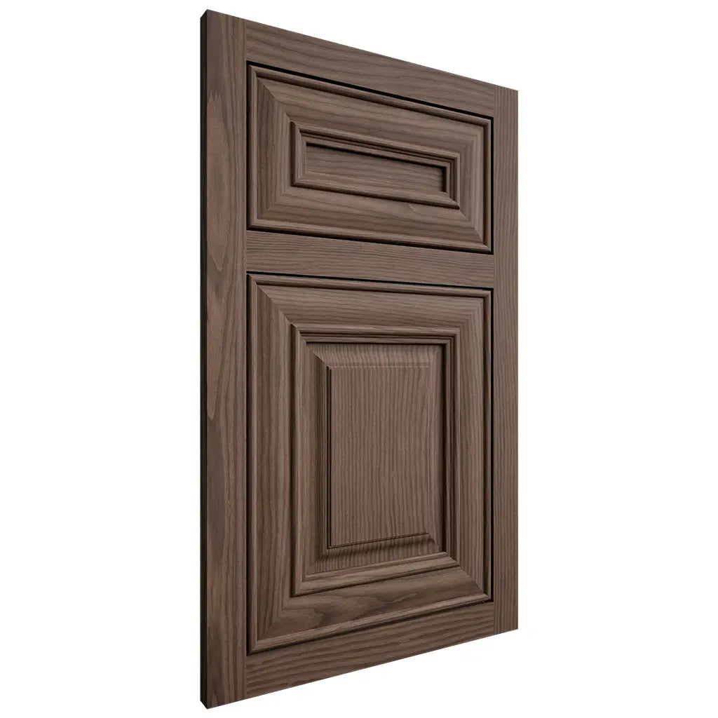 Shiloh Cabinetry Flush Inset Kendall White Oak Plain Cut Mineral Door