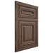 Shiloh Cabinetry Flush Inset Kendall White Oak Plain Cut Mineral Door