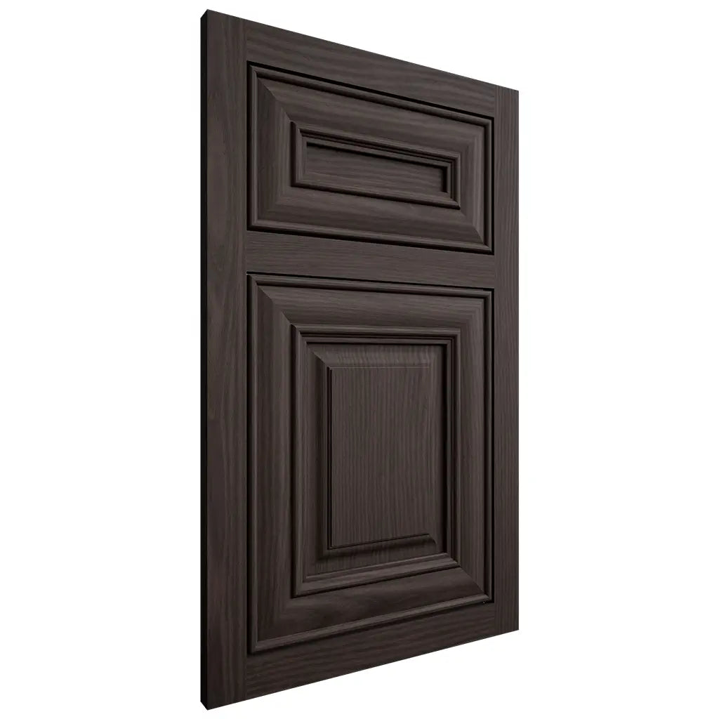 Shiloh Cabinetry Flush Inset Kendall White Oak Plain Cut Morel Door