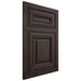 Shiloh Cabinetry Flush Inset Kendall White Oak Plain Cut Morel Door