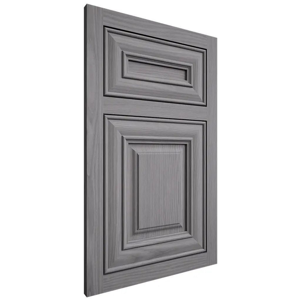 Shiloh Cabinetry Flush Inset Kendall White Oak Plain Cut Sterling Door