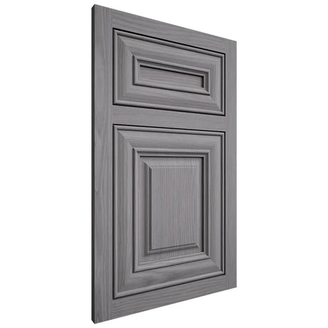 Shiloh Cabinetry Flush Inset Kendall White Oak Plain Cut Sterling Door