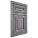 Shiloh Cabinetry Flush Inset Kendall White Oak Plain Cut Sterling Door