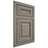 Shiloh Cabinetry Flush Inset Kendall White Oak Plain Cut Thyme Door