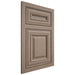 Shiloh Cabinetry Flush Inset Kendall White Oak Quarter Sawn Almond Door