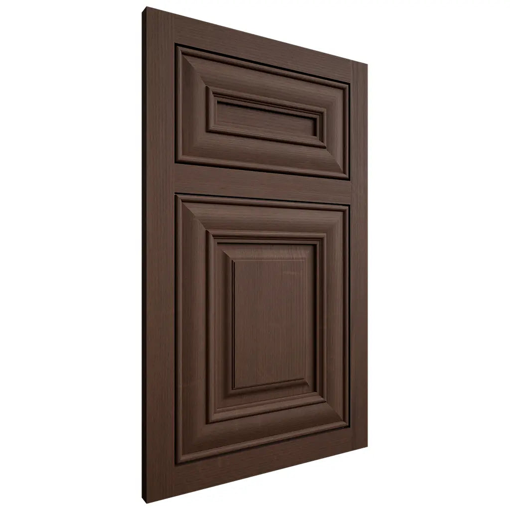 Shiloh Cabinetry Flush Inset Kendall White Oak Quarter Sawn Braun Door