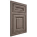 Shiloh Cabinetry Flush Inset Kendall White Oak Quarter Sawn Clay Door