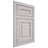 Shiloh Cabinetry Flush Inset Kendall White Oak Quarter Sawn Cotton Door