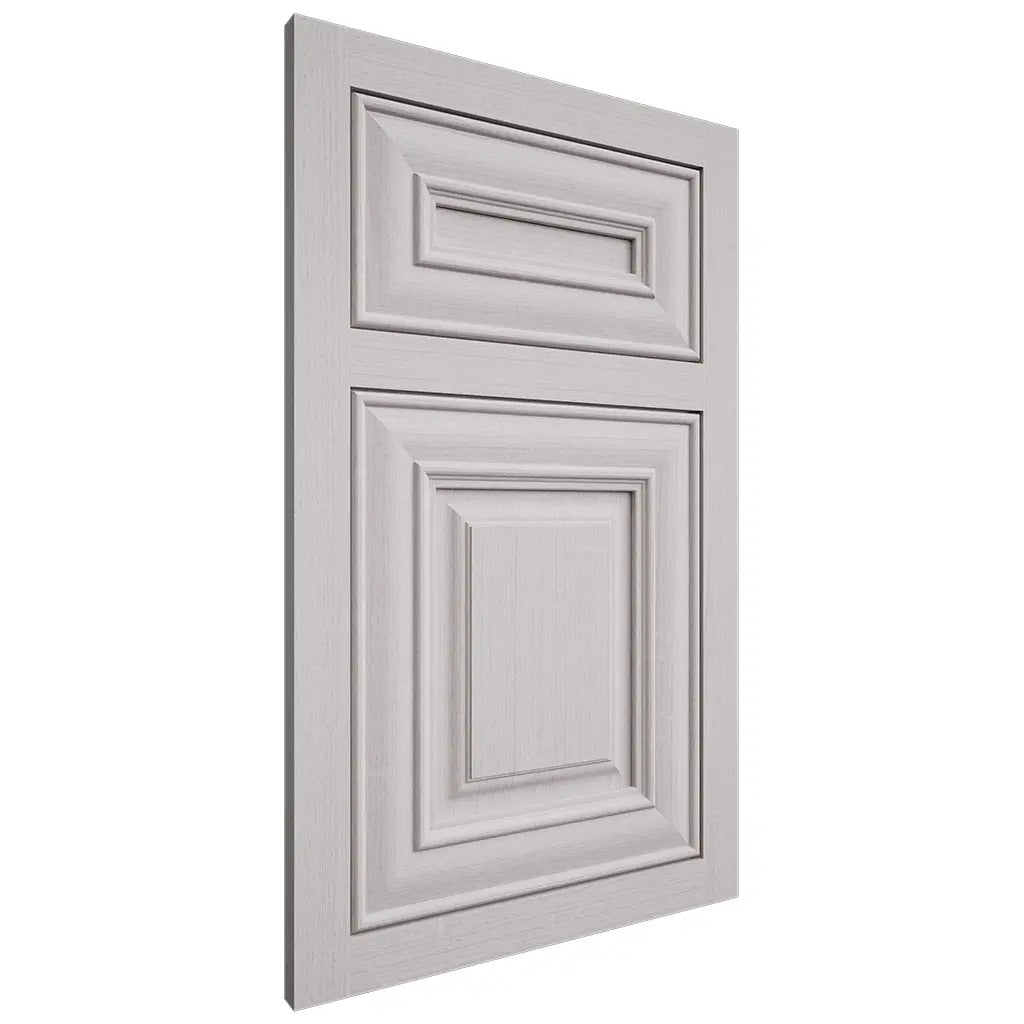 Shiloh Cabinetry Flush Inset Kendall White Oak Quarter Sawn Cotton Door