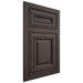 Shiloh Cabinetry Flush Inset Kendall White Oak Quarter Sawn Creekside Door