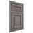 Shiloh Cabinetry Flush Inset Kendall White Oak Quarter Sawn Flagstone Door