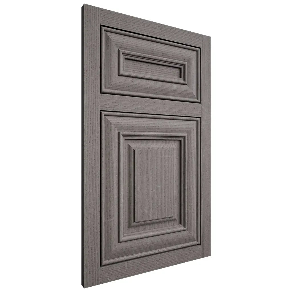 Shiloh Cabinetry Flush Inset Kendall White Oak Quarter Sawn Flagstone Door