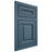 Shiloh Cabinetry Flush Inset Kendall White Oak Quarter Sawn Hudson Door