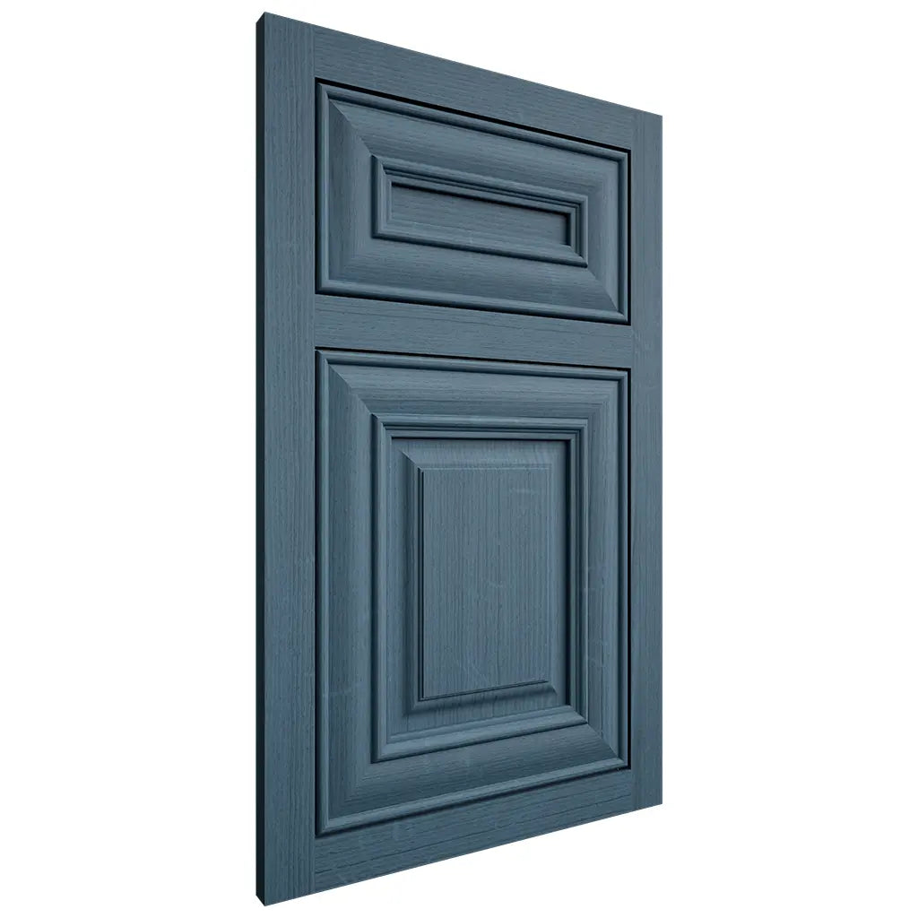 Shiloh Cabinetry Flush Inset Kendall White Oak Quarter Sawn Hudson Door