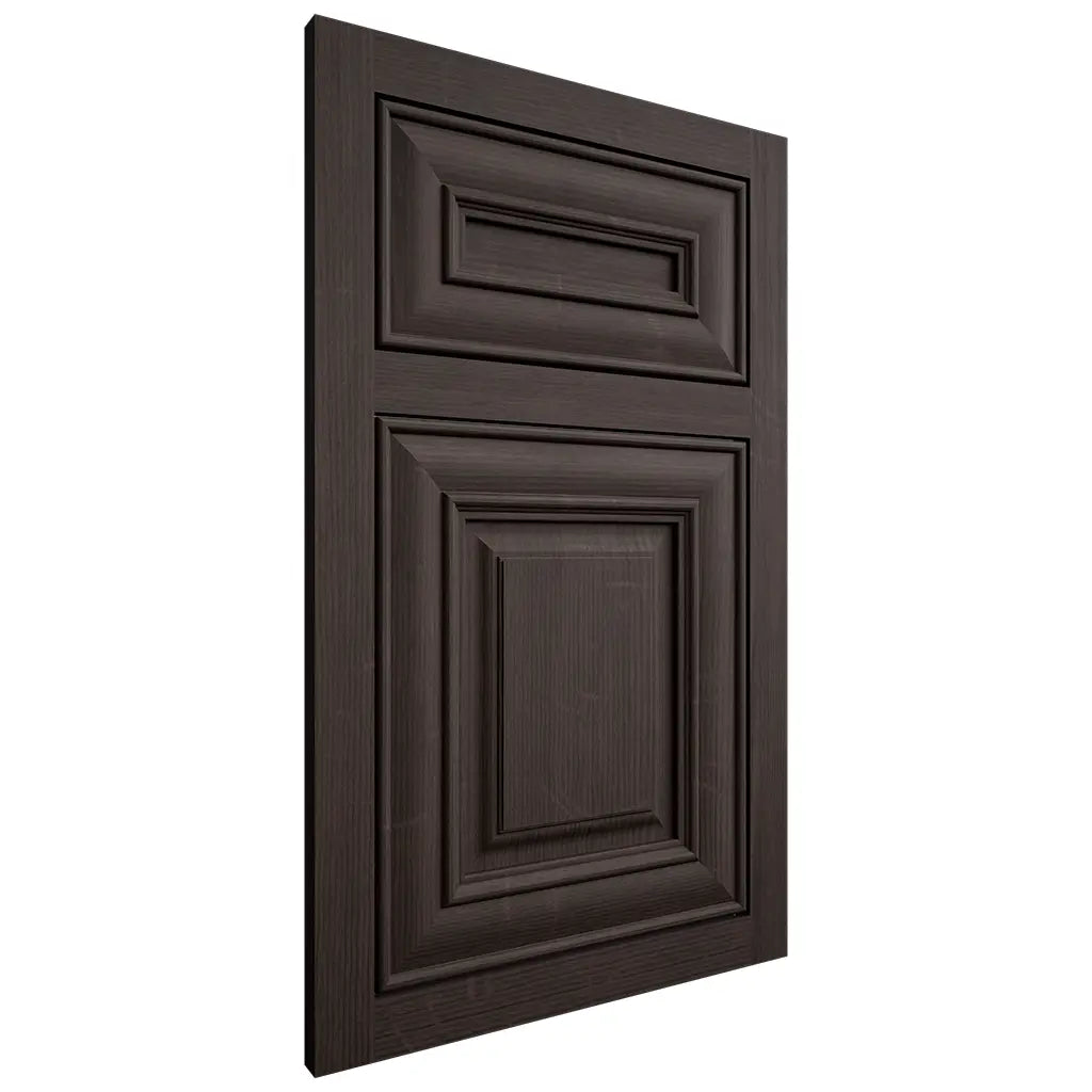 Shiloh Cabinetry Flush Inset Kendall White Oak Quarter Sawn Morel Door