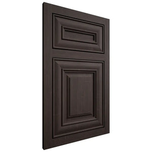 Shiloh Cabinetry Flush Inset Kendall White Oak Quarter Sawn Morel Door