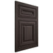 Shiloh Cabinetry Flush Inset Kendall White Oak Quarter Sawn Morel Door