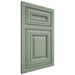 Shiloh Cabinetry Flush Inset Kendall White Oak Quarter Sawn Moss Door
