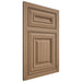 Shiloh Cabinetry Flush Inset Kendall White Oak Quarter Sawn Natural Door