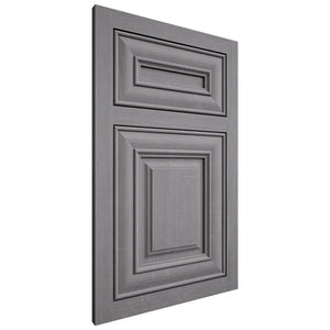 Shiloh Cabinetry Flush Inset Kendall White Oak Quarter Sawn Sterling Door