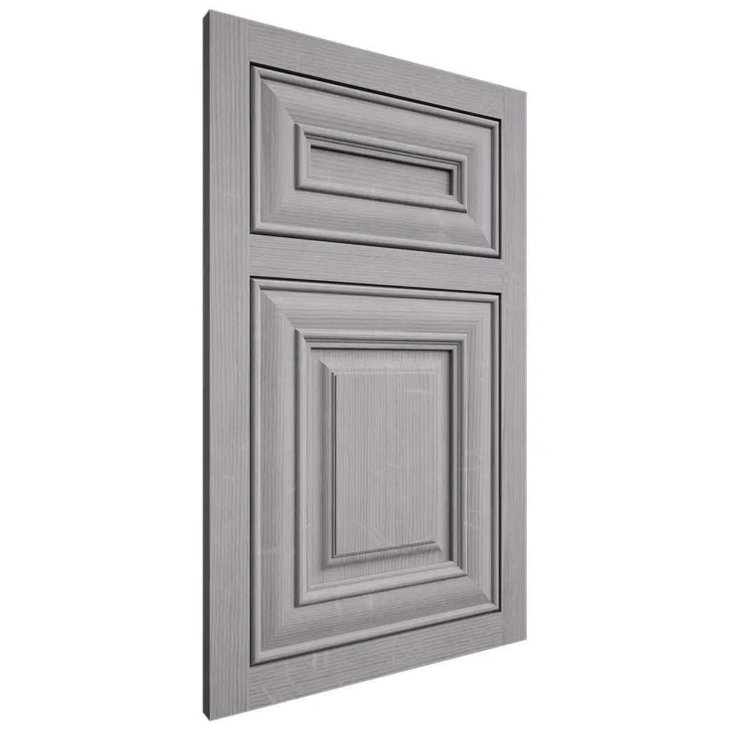 Shiloh Cabinetry Flush Inset Kendall White Oak Quarter Sawn Stratus Door