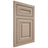 Shiloh Cabinetry Flush Inset Kendall White Oak Quarter Sawn Straw Door