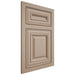 Shiloh Cabinetry Flush Inset Kendall White Oak Quarter Sawn Straw Door