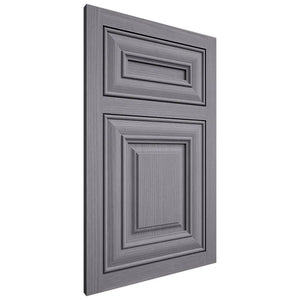 Shiloh Cabinetry Flush Inset Kendall White Oak Rift Cut Cadet Door
