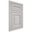 Shiloh Cabinetry Flush Inset Kendall White Oak Rift Cut Cotton Door