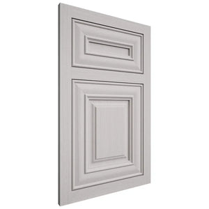 Shiloh Cabinetry Flush Inset Kendall White Oak Rift Cut Cotton Door