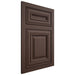Shiloh Cabinetry Flush Inset Kendall White Oak Rift Cut Dusk Door