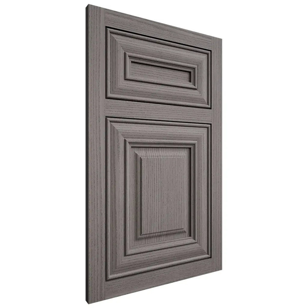 Shiloh Cabinetry Flush Inset Kendall White Oak Rift Cut Flagstone Door