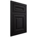 Shiloh Cabinetry Flush Inset Kendall White Oak Rift Cut Ink Door