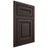 Shiloh Cabinetry Flush Inset Kendall White Oak Rift Cut Morel Door