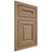 Shiloh Cabinetry Flush Inset Kendall White Oak Rift Cut Natural Door