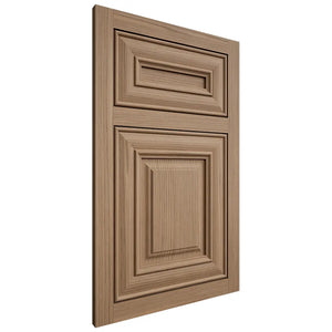 Shiloh Cabinetry Flush Inset Kendall White Oak Rift Cut Natural Door