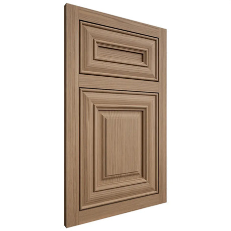 Shiloh Cabinetry Flush Inset Kendall White Oak Rift Cut Natural Door